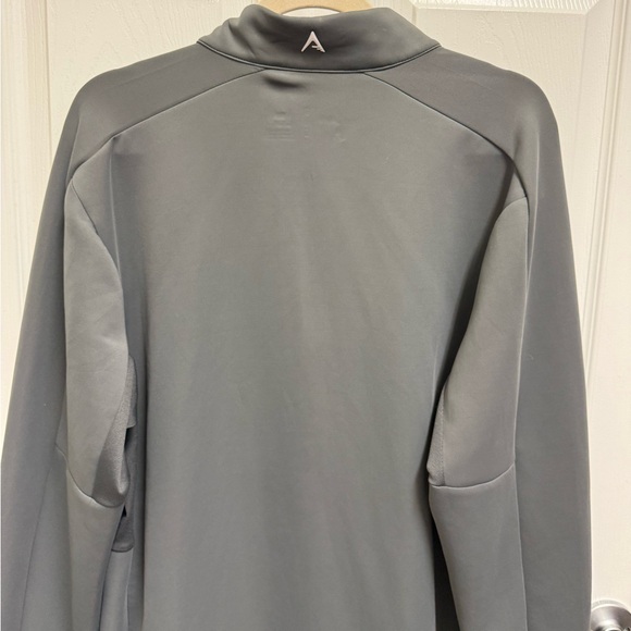 Antigua Grey TCU Quarter Zip Pullover - Picture 9 of 11